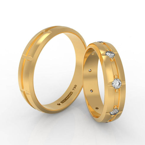 Jasibe Pietre - Anillos De Matrimonio Oro 18K - Ochun Joyeros - Ochun Joyeros